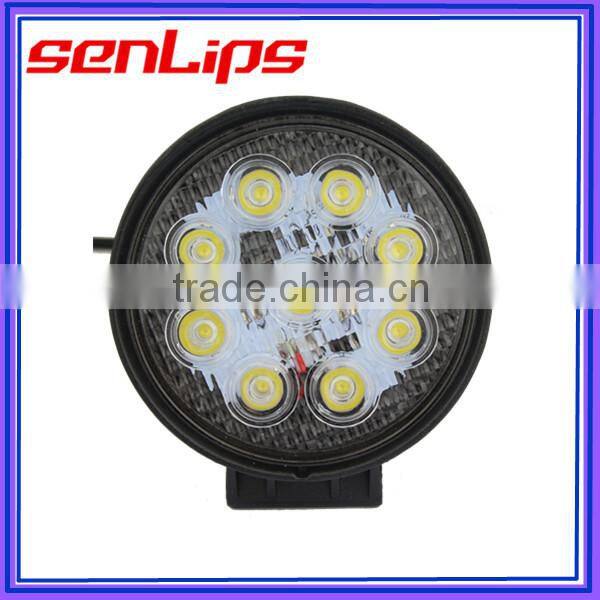 27W 2640LM Circular EPISTAR LED WORK LIGHT IP 67 for off road/ SUV/TRUCK/ATV