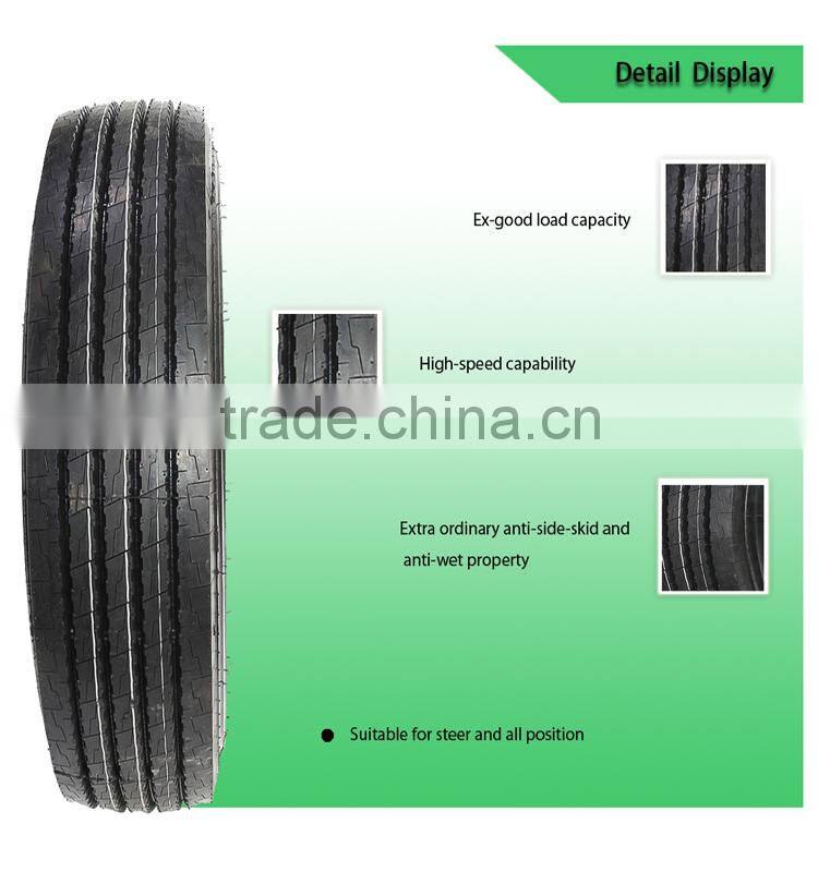 2016 Hot Sale China Supplier New Truck Tires225/70R19.5