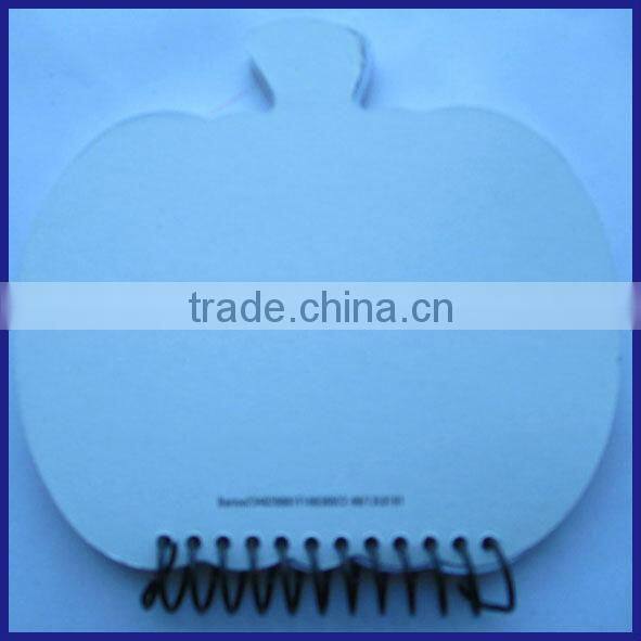 spiral notepad/memo pad 2 subject