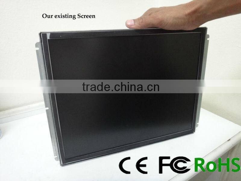 24 inch LED open frame digital ads video loop player TV