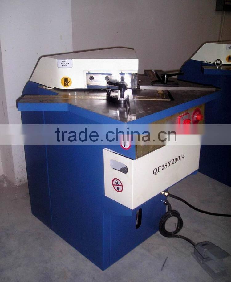 Factory direct sale HRX QC28Y-4x200 hydraulic angle cutting machine