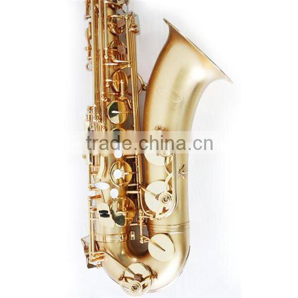 Cupid sand gold plating Professional Tenor Saxophone