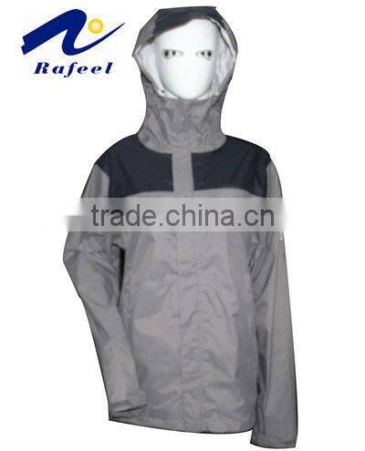 two tone mens spring jackets with hood