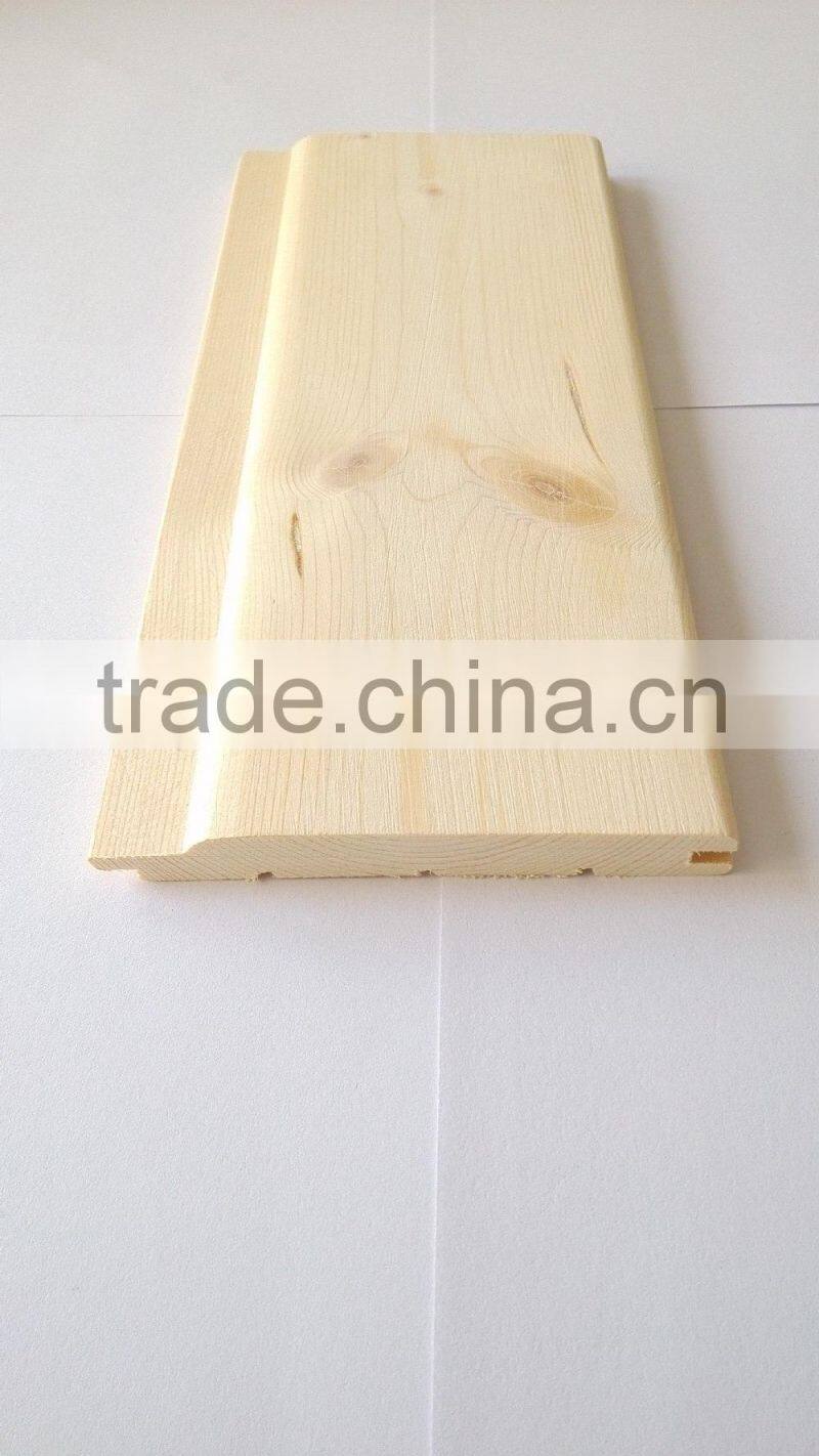 Top quality solid wood Wall Panel for villa cladding