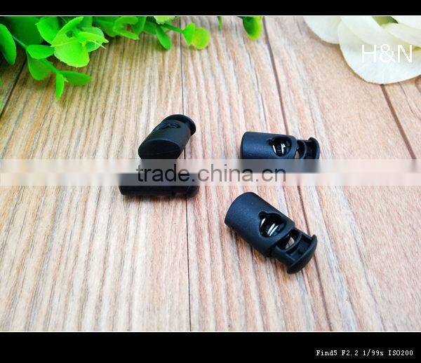 Decorative Plastic Cord Lock Stopper for Garments