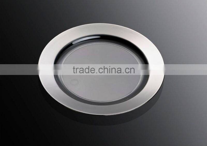 9"Plastic Round Disposable Dinner Plate