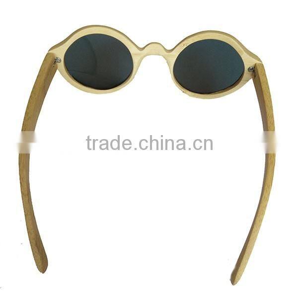 Natural custom bamboo and wood sunglasses