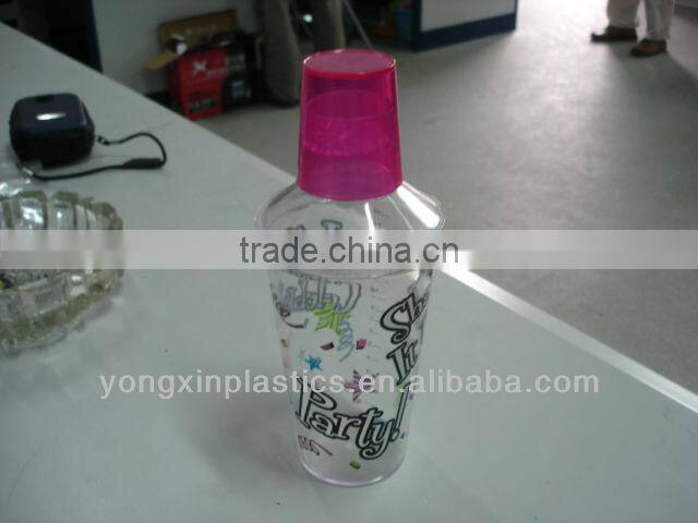 16oz plastic shaker 500ml