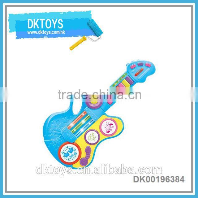 Plastic Children Electronic Toy Piano with Microphone