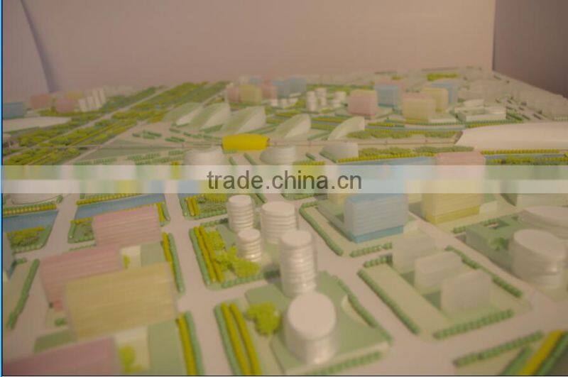 Scale 1/1000 City Programming Project Architectural Model Design