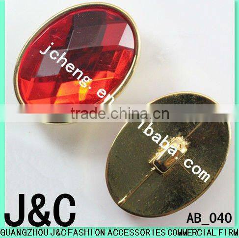 Acrylic Button for Shoes and Clothes