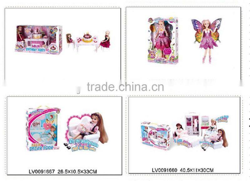2014 Newest Nice baby toy Doll Real Body + Clothes +Accessories for girl's gift with EN71 LV0085168