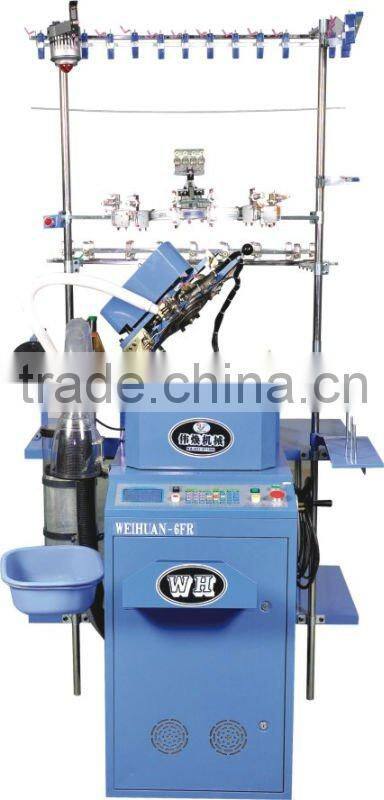 full computerized plain and terry double-use sock machine