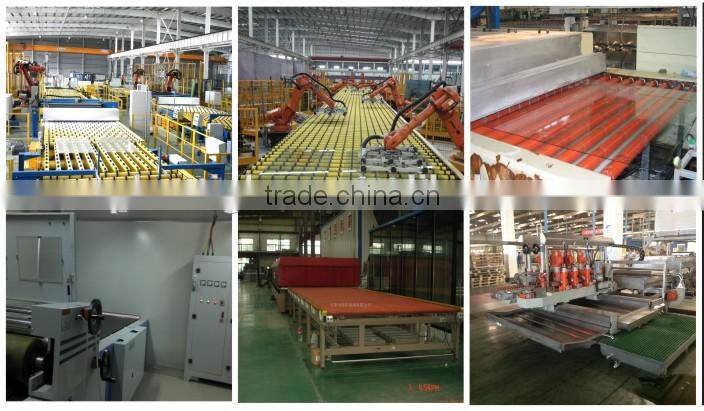 Insulating glass sunroom panels Insulated glass roofing panels Low E coating large glass panels