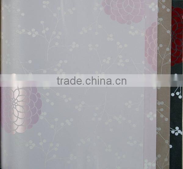 morden korea design wallpaper with beautiful shining flowers