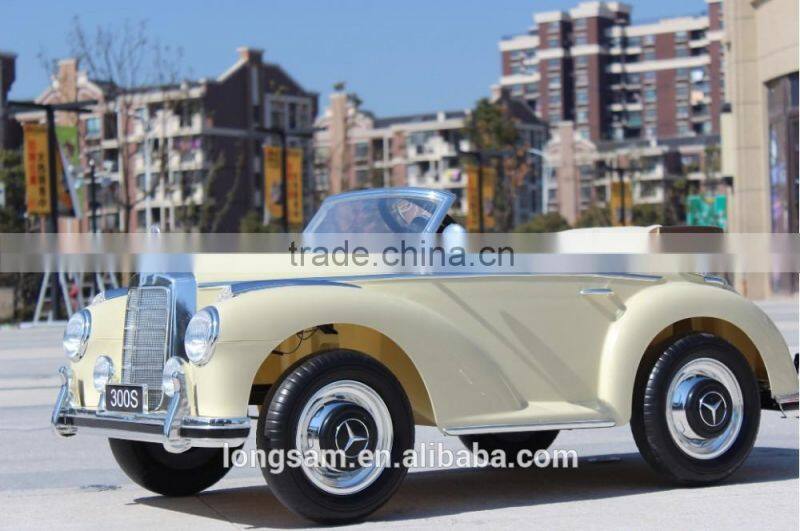 Kids Remote Ride On Car Mercedes Licensed With EVA Soft Wheels