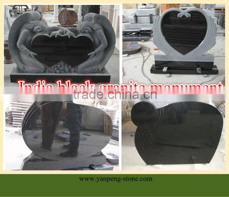india black granite monument