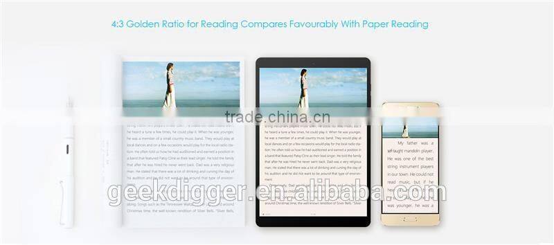 Teclast X89 Kindow Reader Tablet PC-BLACK/ Win 10 + Android 4.4 Intel Baytrail Z3735F Quad Core 1.33GHz 7.5 inch