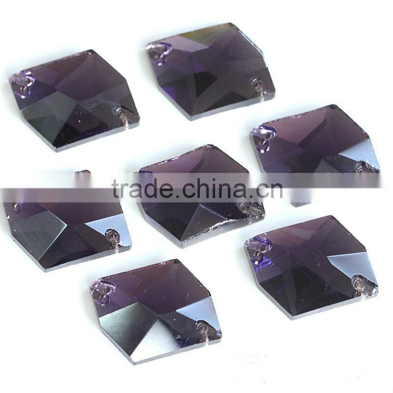 2015 New sew on rhinestones clothing accessory