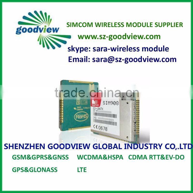 IC GPS/ GPRS +gps Module SIM908/SIM808, original new Quad-Band GSM/GPRS module