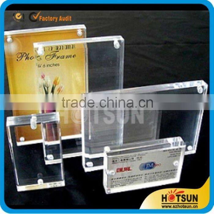 Cheap manget acrylic frame for poster and photograph