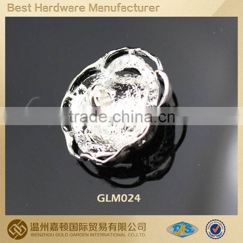 flower design bulk crystal rhinestone decorative sewing buttons