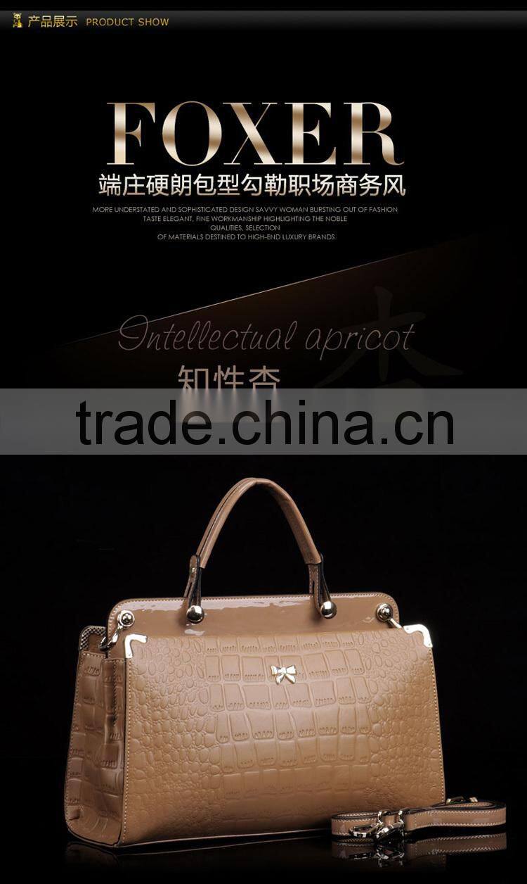 crocodile leather bag wholesale handbag china brand handbag