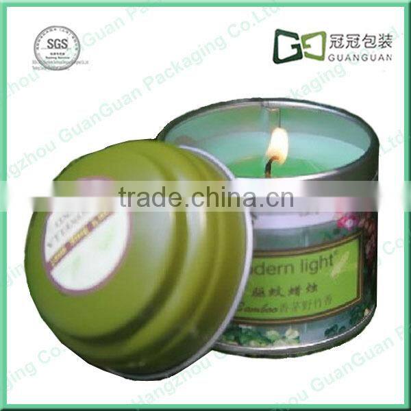 2oz/5oz/10oz Gift product SGS Wax candle tin box
