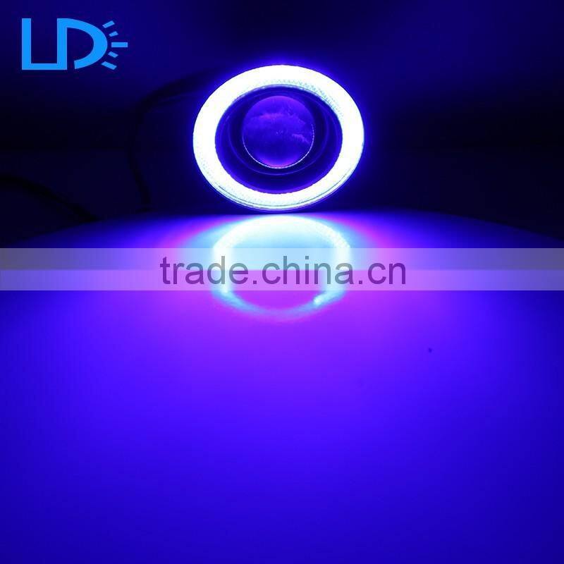 High quality 3.0 inch led spot light for motorcycle angel eyes fog lights