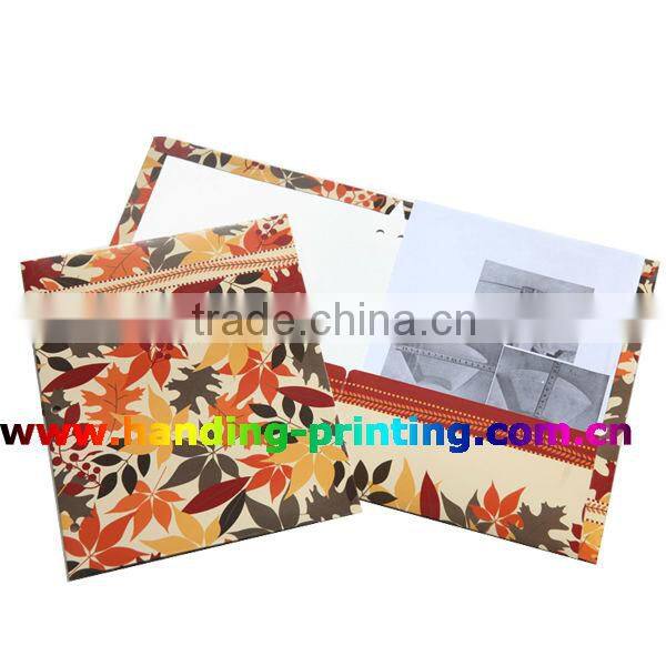 printing high quality paper file folder