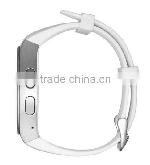 Full Display Round IPS Screen LCD MTK2502C BT4.0 blood pressure monitor watch KW18