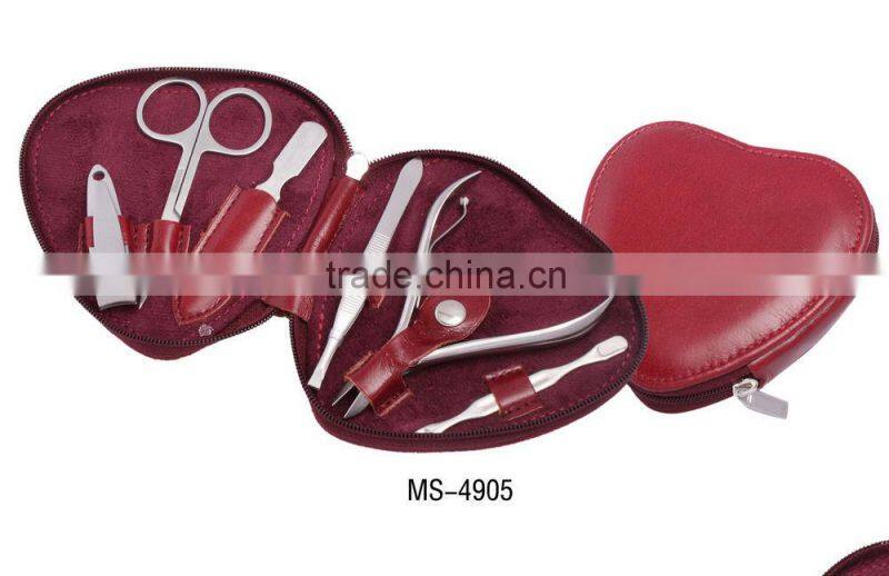 OEM Service slipper shape manicure sets wholesale