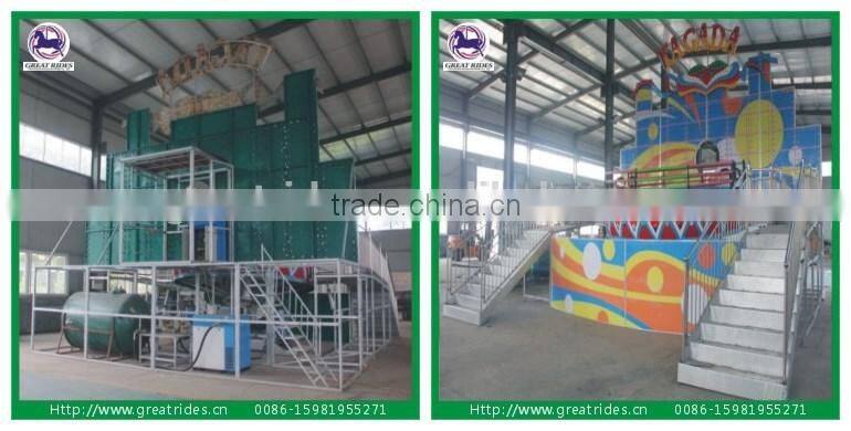 crazy disco turntable outdoor tagada disco small amusement rides
