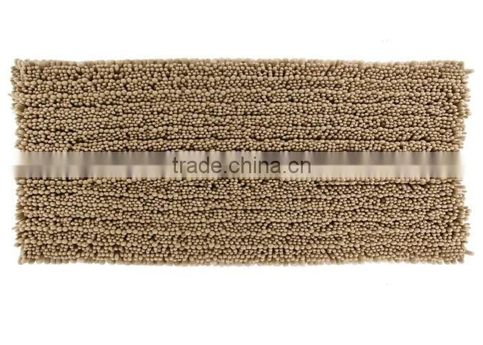 noodle dog microfiber mat chenille non slip floor mat