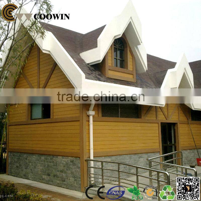 Vinyl WPC Exterior HDPE Plastic Wall Siding