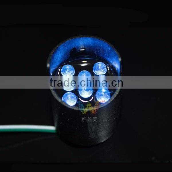 26mm blue Epistar LED traffic module pixel cluster for road arrow board