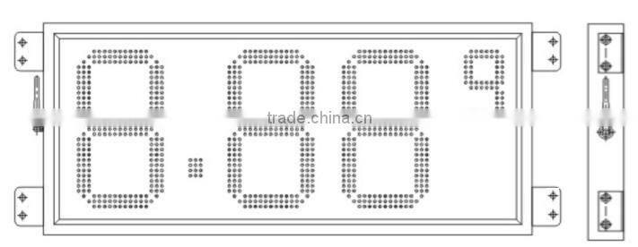 digits gas price led display
