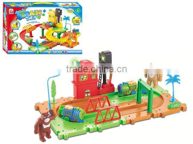 Battery operated indoor electric train