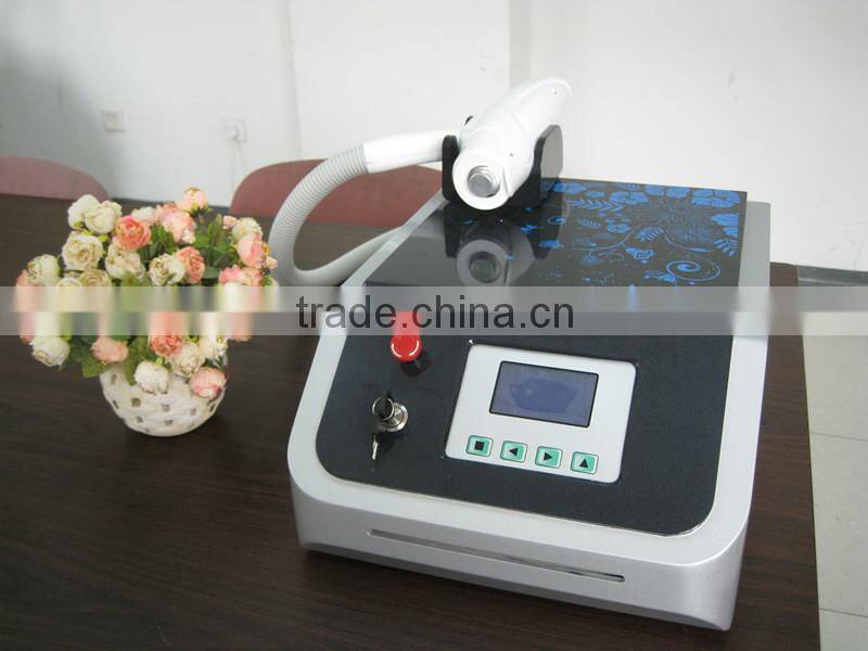 Q-switch laser removal tattoo on eyebrow