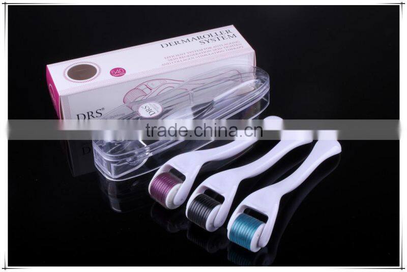 NL-DRS540 HOT microneedle dermaroller with medical stainless steel acne removal/beauty roller/cosmetic derma roller