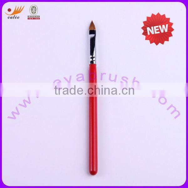 7pcs cosmetic brushes travel set with mirror box