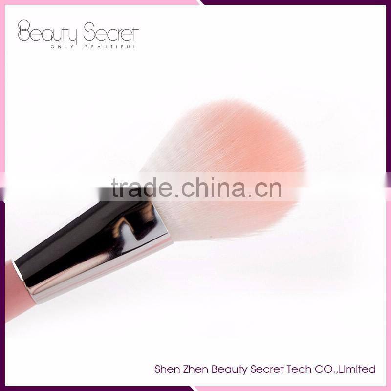 So cute pink color affordable makeup brushes set