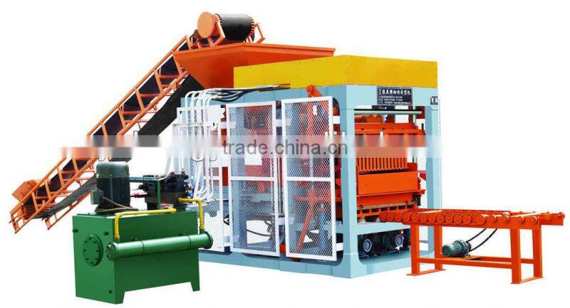 Shengya Brand QT5-15 fully automatic system hydraulic cement brick making machine for building house in Africa
