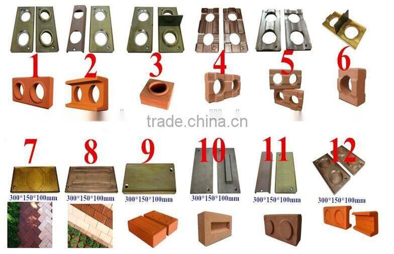 Hot sale shengya german technology QMR2-40 manual interlocking brick machines China product