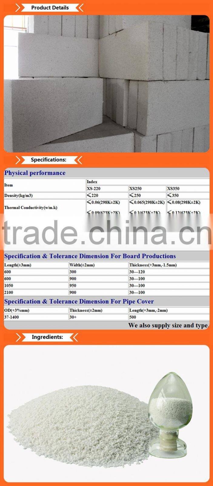 Lightweight flame retardant composite perlite board