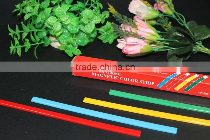 Colorful magnet strip for office, whiteboard, frige, freezer, school. Wholesale magnet strips cheap sale!