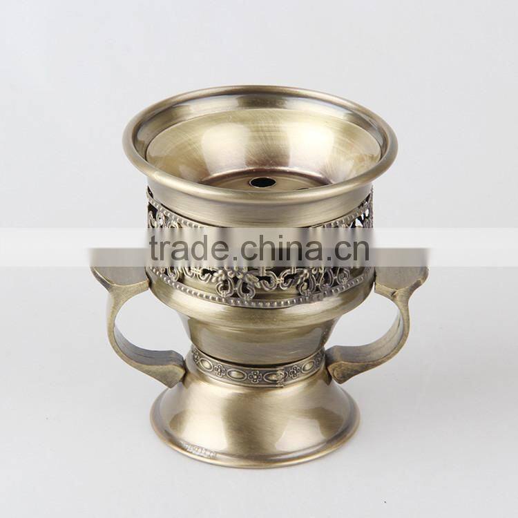 2016 Hot Sell Mini Throphy Shape Metal Incense Burner