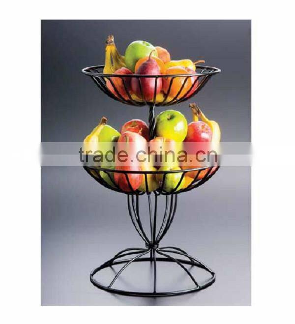 Chrome Fruit Bowl Basket