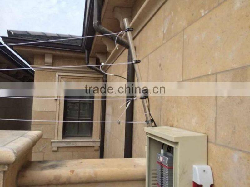 Factory price electrostate indusion security electric fence system electric fence energizer and alarm