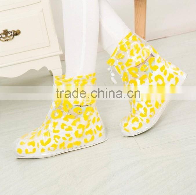 fashion rain shoes cover for women cheap plastic rain shoe cover